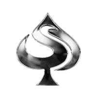 Spade Sticker by Sam McGrath