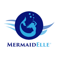 TheMermaidElle bubbles mermaid underwater under the sea Sticker