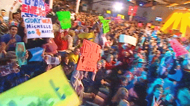 Crowd GIF by Big Brother Australia