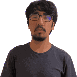 Reacting Double Take Sticker