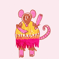 Pink Dancing GIF