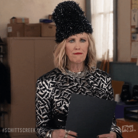 Moira Rose Crying GIF by Schitt's Creek