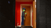 Door Eavesdropping GIF by Gorillaz