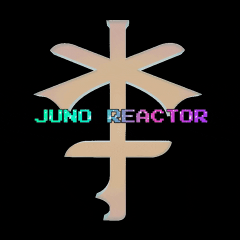JunoReactor giphygifmaker psychedelic band concert GIF