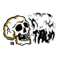 madebyjames wow skull talk conversation Sticker