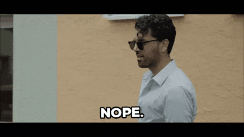 Auf Keinen Fall No GIF by The official GIPHY Page for Davis Schulz