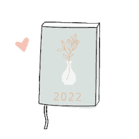 Glücklich Planer Sticker by Odernichtoderdoch GmbH