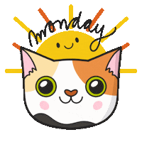 Sun Smile Sticker by Cat & Raven