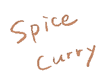 yumikawakana curry カレ スパイス yumikawakana Sticker