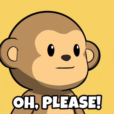 Over It Whatever GIF by Wise Monkey Meme