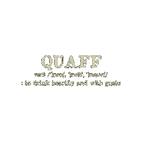 quaffonbrewingco beer craftbeer brewery brewing Sticker