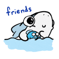 Best Friend Friends Sticker by Aminal Stickers