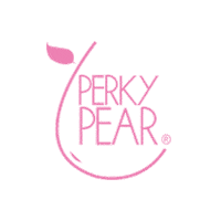 PerkyPear logo brand boobs tape Sticker