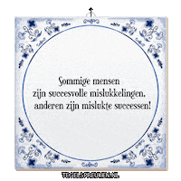 Nl Succes Sticker by Tegelspreuken.nl