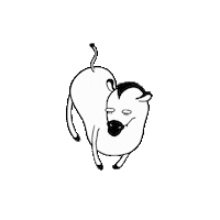 Locupanye what omg sleep horse Sticker