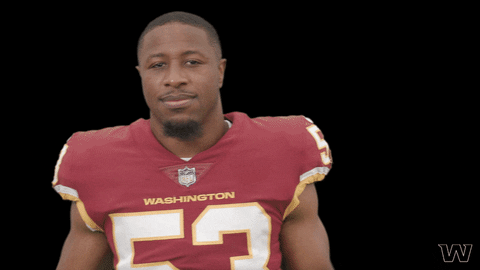 Flexing Washington Football Team GIF by Washington Commanders