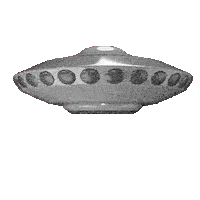 Sci-Fi Ufo Sticker by LFM NRW