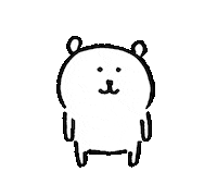 Bear Jokebear Sticker by nagano