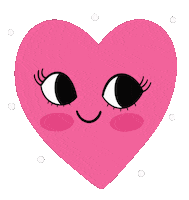 Heart Post Sticker