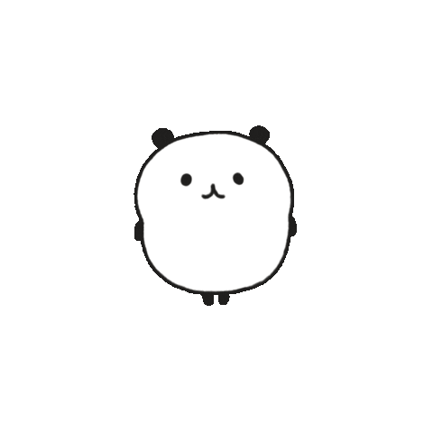 uetsukiemily panda illust yurutto Sticker