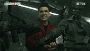La Casa De Papel Scream GIF by NETFLIX