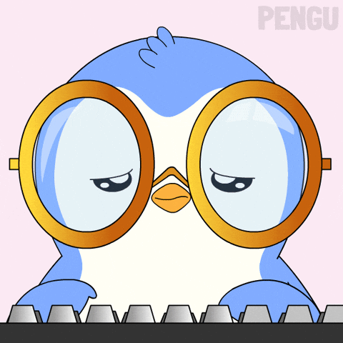 Tired Work GIF by Pudgy Penguins