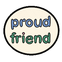 Proud Well Done Sticker