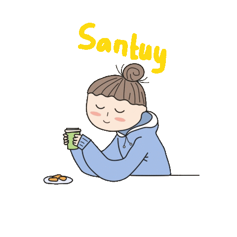 Girl Tea Sticker