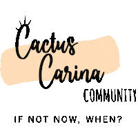 Cactuscarina community challenge weightloss afvallen Sticker