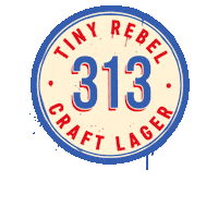 Beer Pouring Sticker by Tiny Rebel Brewery