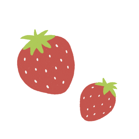 madebyjods giphyupload strawberry fruits madebyjods Sticker