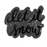Snow Winter Sticker by Kleinformat