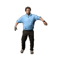 Dance Falling Sticker