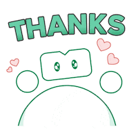 Thank-You Love Sticker by bibit.id