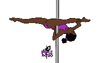 Polefitness Polestrong Sticker by The Pole Physio