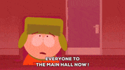kyle broflovski gun GIF by South Park 