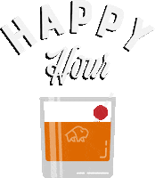 happy hour drinks Sticker by TWINOAKS