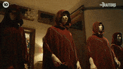 TraitorsAU game horror scary mask GIF