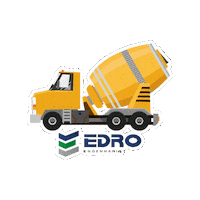 Obra Betoneira Sticker by Edro Engenharia | Recuperação Estrutural