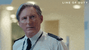 Adrian Dunbar Reaction GIF by Line of Duty
