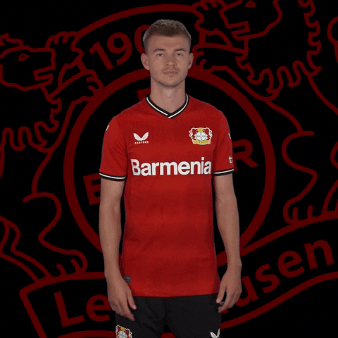 Finger No GIF by Bayer 04 Leverkusen