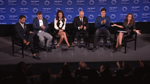 shark tank applause GIF by The Paley Center for Media