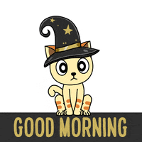 Good Morning Halloween GIF by JPedicini