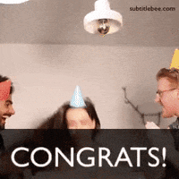 Celebrate Happy Birthday GIF by SubtitleBee