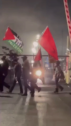 Pro-Palestine Demonstrators Gather at Tacoma Port to Halt Possible Israel-Bound Shipment