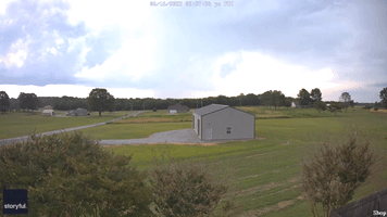 Thunder Shakes Surveillance Camera at Arkansas Home