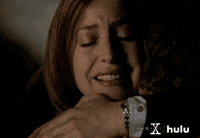 the x files hugging GIF by HULU