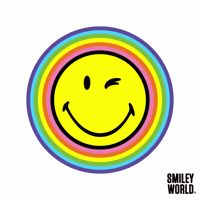 Rainbow Pride GIF by Smiley