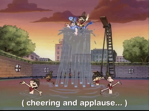 hey arnold nicksplat GIF