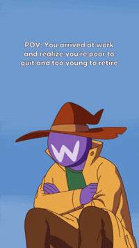 Work Retire GIF